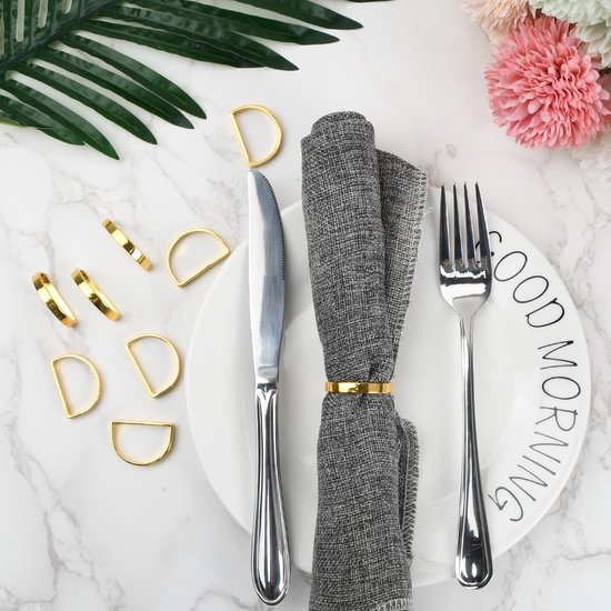 Servetring goud - Afbeelding 3