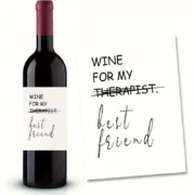 Wijnsticker therapist